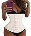 Gotoly Taille Cincher Trainer Trimmer Workout Sport Bauch Former-Körper-Gürtel mit (Large, Beige)