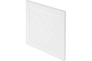 AWENTA Kratka wentylacyjna, osłona przed owadami, 150 x 150 mm, biała, TRU2