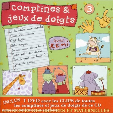 couverture de : Comptines et jeux de doigts
