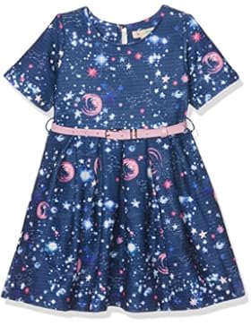 UTTAM BOUTIQUE Mädchen Kleid Galaxy Print Skater