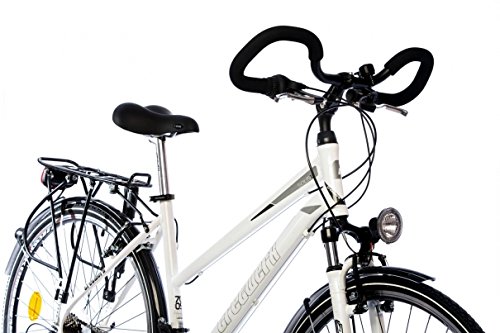 Tretwerk Solis 1.0 Comfort 28 Zoll Trekkingrad Damen Weiß (2017) - 7