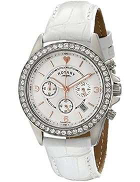 Rotary Damen-Armbanduhr ls00147/41Analog Display Weiß Quarz