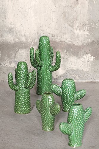 Serax – Kaktus – Dekovase, Vase, Dekoobjekt – Größe: XL – Höhe: 60 cm – Keramik - 4