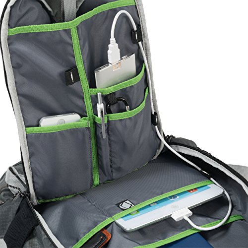 Dicota D31221 Rucksack „ACTIVE“ 35,56-39,62 cm (14-15,6 Zoll lime grau - 6