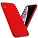 Produktbild Joyguard iPhone XR Hülle, Soft Flexibel Silikon iPhone XR Handyhülle Ultra - Dünn Anti-Rutsch Stoßdämpfend iPhone XR Hülle Rot - 6.1 Zoll - Rot