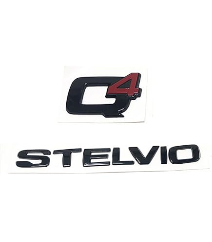 Logo Alfa Romeo Giulia "Giulietta" Noir Brillant – Insigne Arrière Original Qualité Premium