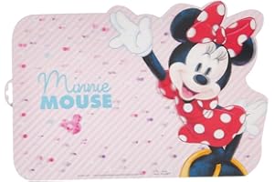 ALMACENESADAN, 4967, Disney Minnie Mouse Spring Look Placemat; Dimensions 43 x 29 cm, Ideal for Home and Cole; Reusable, BPA-Free