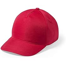 Cappellino Baseball Bambini 100% Cotone - Con Fori Ventilazione, Chiusura Velcro, Unisex, Colori Vivaci