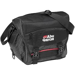 Abu Garcia - Bolsa para accesorios de pesca, color rojo y negro