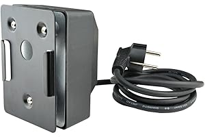 Onlyfire Grillmotor für Grillspieß,BBQ Rotisserie,2U/M-50/60Hz-4 Watt,Schwarz