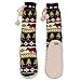 Produktbild LazyOne Damen Bear Fair isle Mukluk Slippers Erwachsenen S/M