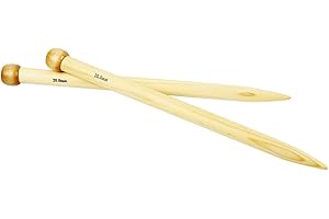 CREATIV Art-Manufacture-Design - Ferri da maglia, misura: 20, 1 coppia