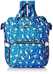 Amazon Brand - Solimo Diaper Backpack, Cat Print