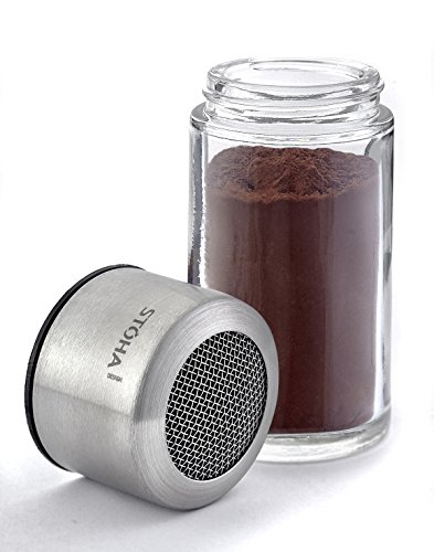 Fackelmann 55295 Stoha Kakaostreuer 11 cm, edelstahl / glas - 3