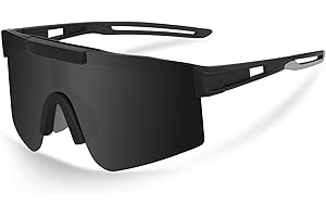 Aullwyr Lunette de Vitesse Cyclisme P-V Lunettes de Soleil Homme Polarisées Lunette Vélo Moto Sport Ski la Course Conduite pour Homme Femme Protection UV400