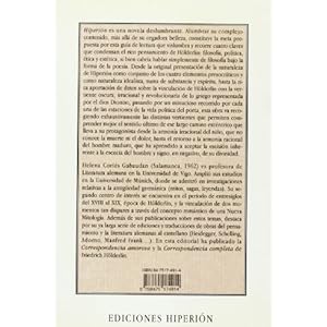 Claves para una lectura de Hiperión: filosofía, política, ética y estética en Hölderlin (Libros Hiperión)
