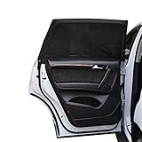 bedee Car Sun Shade, 2 Pack Car Window Shades |Block UV Rays| Cover Rear Side Wi