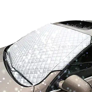 ZESI Heavy Quality Heat Reflective Front Windshield Sun Shade for All Cars (Anti Dust, Anti UV, Anti Snow)