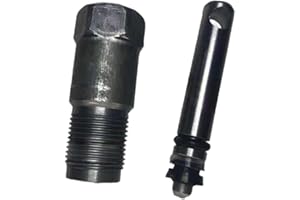 Ronyme Generische hydraulische vertikale Wagenheber-Ölpumpe, doppelte Öldichtung, Ersatzteile, Metall-Wagenheber-Zubehör, Länge 55mm