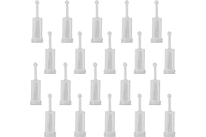 JOCXZI Gravity Paint Sieves - 20 Pieces Spray Filter, Fine Mesh Colour Filter, Gravity Spray Gun Filter Colour Filter, Universal Paint Spray Gun Filter Paint Strainer for Most Sprayers