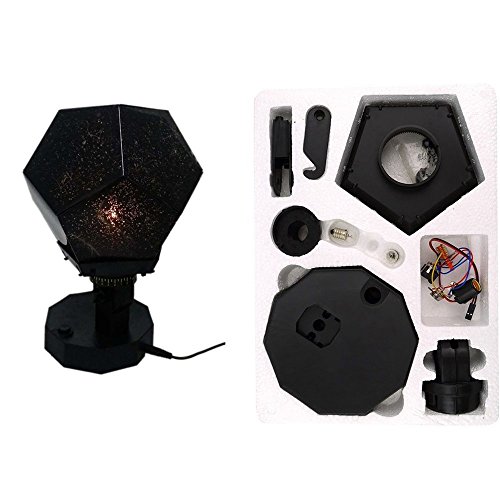 Minidiva® Romantische Stern-Nachtlichter Projektor-Nachtlampe Sternenhimmel Schlafzimmer Dekoration Beleuchtung Gadget - 5