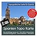 Produktbild Spanien Garmin Karte TOPO 4 GB microSD. Topografische GPS Freizeitkarte für Fahrrad Wandern Touren Trekking Geocaching & Outdoor. Navigationsgeräte, PC & MAC