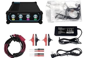 Micsig Automotive Oscilloscope VTO2004 VATO2004 VTO VATO Series Oscilloscope Automotive 100/200Mhz Digital Oscilloscope 4 Channel Oscilloscope Multimeter Osciloscopio Automotriz(VATO2004 200Mhz 4ch)