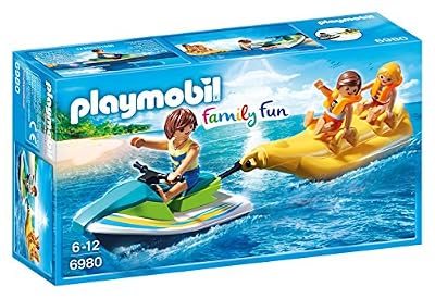 Playmobil - 6980 - Vacanciers + Jet Ski et Banane