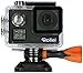 Produktbild Rollei Actioncam 530 WiFi Action Cam (mit 4k Video Auflösung, Weitwinkelobjektiv, Bildstabilisierung, bis 40 m wasserfest, inkl. Unterwasserschutzgehäuse und Fernbedienung) schwarz