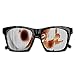 Produktbild EELKKO Mesh Sunglasses Sports Polarized, Drink and Be Inspired Coffee Makes You Faster Quote Espresso Stain,Fun Props Party Favors Gift Unisex