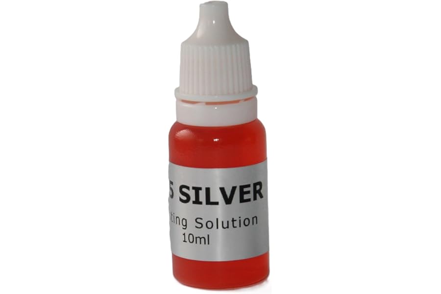 Silver Testing Solution, 10ml Fluid Acid Kit Spot Tester