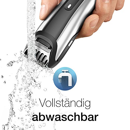 Braun Bartschneider BT5090, mit Ladestation, silber - 5
