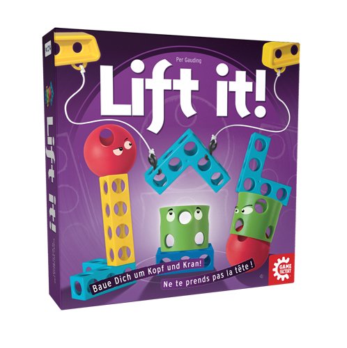 Game Factory 76137 - Lift it, Multilingue, Jeu de société (français Non Garanti)