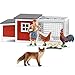 Produktbild Schleich Figuren-Spiel Set - Fuchs im Hühnerstall Farm Life - Hühnerstall 42191 Fuchs 14782