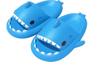 NIBESSER Chanclas Tiburon Hombre Mujer Chanclas Mujer Verano Comodas Chanclas Playa Mujer Antideslizantes de Suela Gruesa Zapatillas Tiburon Piscina Divertidas Secado Rápido