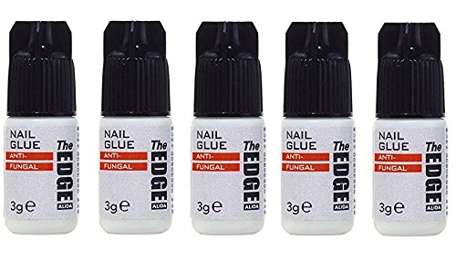 The Edge 3G Adhesive False Super Strong Nail Tips - Pack of 5