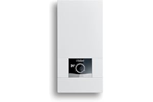 Vaillant VED E 24/8 Chauffe-eau électronique instantané résistant à la pression, 24 kW, 400 V, température de sortie précise, réglable en continu, affichage numérique, 0010023779