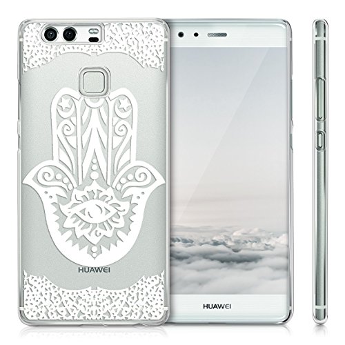 kwmobile Funda para Huawei P9 - Case pl stico para m vil - Cover trasero Dise o Hamsa en blanco transparente reviews kwmobile Funda para Huawei P9 - Case pl stico para m vil - Cover trasero Dise o Hamsa en blanco transparente