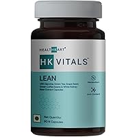 HealthKart HK Vitals Lean Fat Burner, with Garcinia Cambogia, Green Tea, Grape Seed & Piper Nigrum Extracts, for Weight…