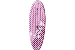 Rammento 150cm Inflatable Bodyboard with Leash - Large and Wide, Ideal for Children and Teenagers, Surf Waves or Relax in the Pool - Compact and Portable, Easy Storage for Beach Trips