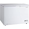 Sharp (490 Liter Gross/354L Net) Large Free Standing Chest Freezer with Built in condenser, White, SCF-K490X-WH3 with 1 Year Brand warranty