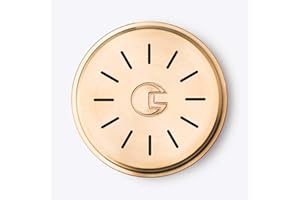 CAPO12 SPZOO CAPO12 - Trafila Bronzo N°104 TAGLIATELLE 6mm per Kenwood. Compatibilità con Philips Pasta Maker, 7000 avance Viva Collection, Fattorina, SilverCrest, Simac, Ariete, usando ANELLI DI RIDUZIONE.