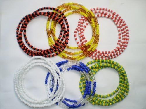 6 Collares De Santeria, Eleggua, Obbatala, Shango, Yemaya, Oshun Y Orula, Ifa, Religion Yoruba, Afro-cubana by Osha Designs