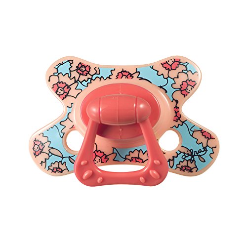 Difrax Dental Soother (12 Months and Above, Flowers)