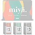 MIYA LASH 2 in 1 Lash Lift & Brow Lamination Lotion Set | Sachet Refill for Lash Lift Kit & Eyebrow Perm | Fast Acting 3-Step Lifting, Setting Lotions with Nutrition Serums | 10 Treatments | Salon Use