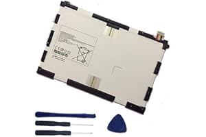Bestome Ersatz Akku Kompatibel mit Samsung SM-T550 SM-P550 EB-BT550ABE Galaxy Tab A 9.7 Galaxy Tab A Plus 9.7 WiFi SM-P350 SM-P351 Galaxy Tab A Plus 9.7 SM-P555 SM-P555Y mit Werkzeug