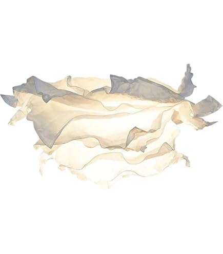 Fityle Lampenschirm Aus Papier In Blumenform – Dekorativ, Für Pendelleuchten, 3 Größen