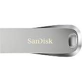 SanDisk Ultra Luxe USB Tip A, USB 3.2 Flash S&uuml;r&uuml;c&uuml; 1TB (USB 3.2 Gen 1 + USB 3.0 fonksiyonlu, 400 MB/s'ye kadar, şifre korumas