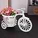 Produktbild Blumenkorb, Creative Handmade Dreirad/Bike Form Blumen Korb für Blumen Speicher für Home Hochzeit Party Decor Arrangement