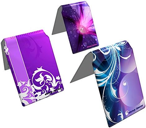 Stray Decor (Purple) 3x Oyster Card Holder / Bus Pass Wallet Combo